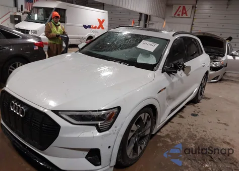 2021 Audi E-Tron Premium Quattro from USA, damaged, VIN WA1AAAGE3MB030087